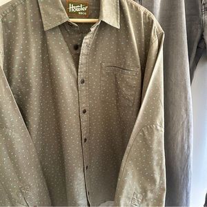 Howler Brothers: Patterned Long Sleeve Button Down Shirt